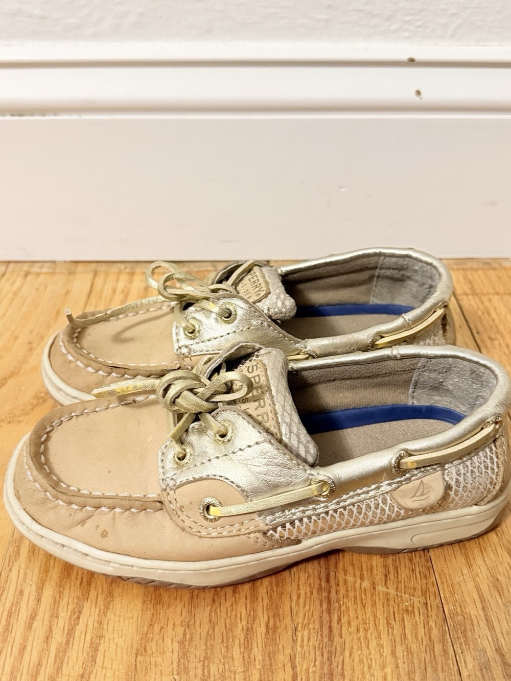Sperry Bluefish Boat Shoes Girls US 13 M